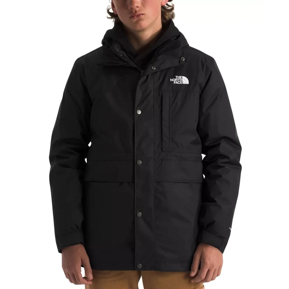 The North Face Unisex‎ Teen North Down Triclimate Coat Black Size Large L 12